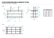 Bobcat Totem 3m – Concrete Foundations