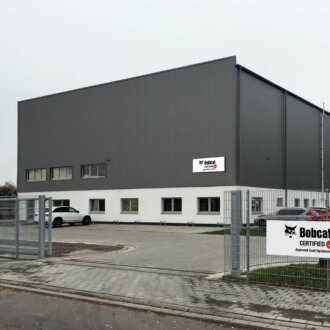 Exterior signage from the CPO kit