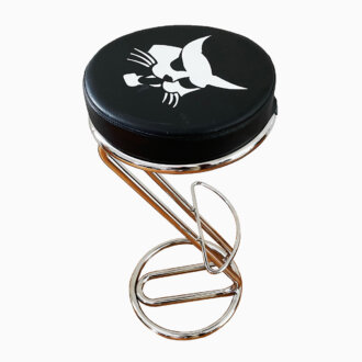 Bobcat branded tabouret