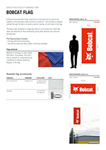 Product sheet – Bobcat flags