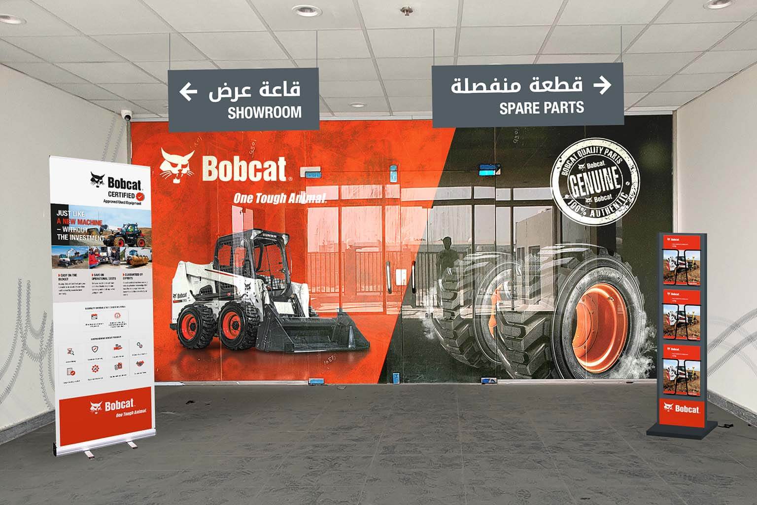 Bobcat Dealer Signage – Bobcat signage for your dealership