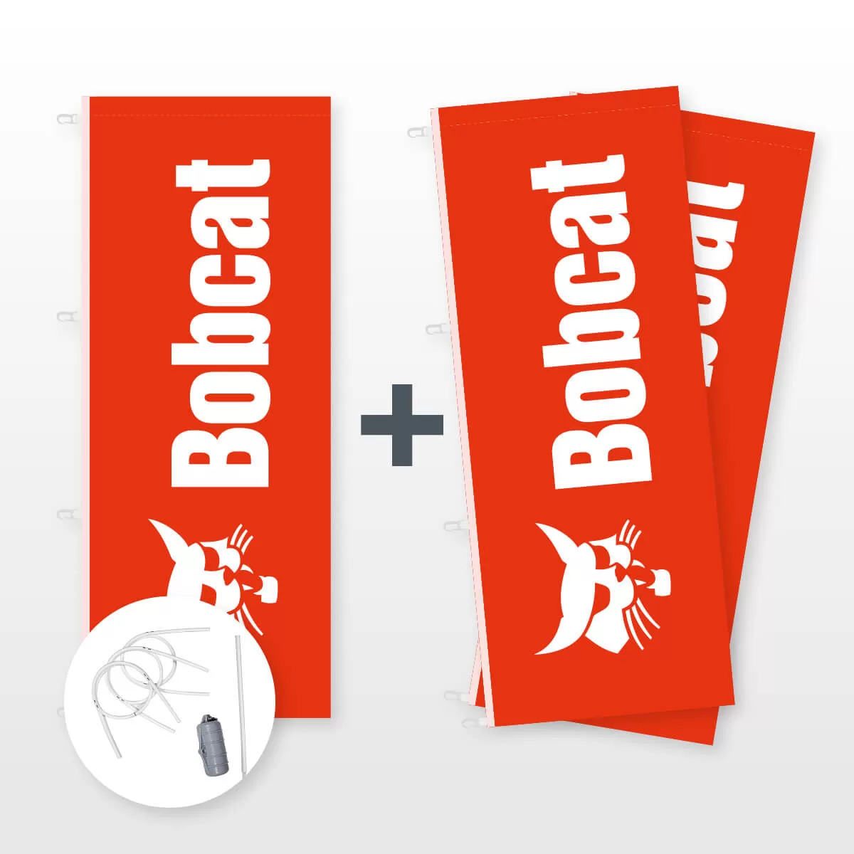 Flags bundle 1+2 – Bobcat