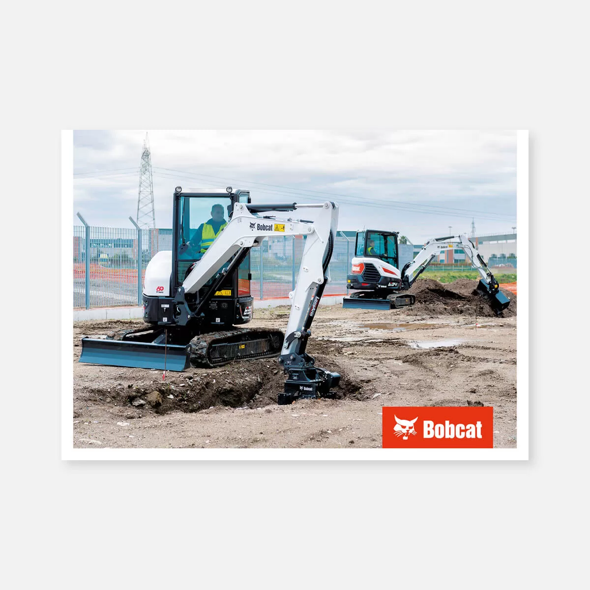 Product poster (PVC) – E34z & E35z MEX in action
