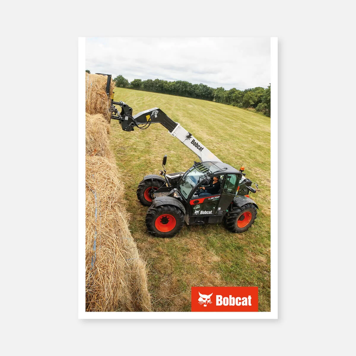 Product poster (PVC) – TL38.70 AGRI with bale handler