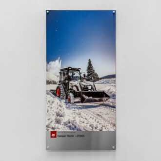 Aluminium posters